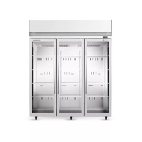 Upright Glass Door Freezer | 3-Door