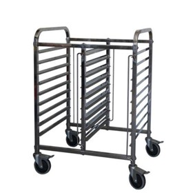 Gastronorm Rack & Trolley | 1/1 Double-Half-Height 