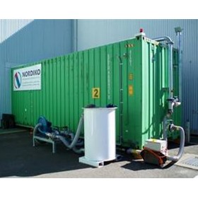 Cargo Fumigation & Recapture Chamber for Containers