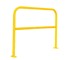 Double Rail U-Bollards - Yellow