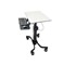 Ergotron - Office Workstation | Teachwell® Mobile Digital Workspace Teaching Desk
