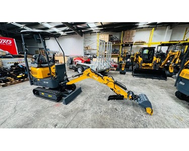 MXG - Mini Excavator XE10P Koop diesel with Swing Boom,joystick side control