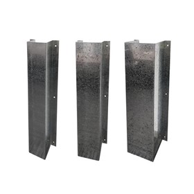 Galvanised Steel Downpipe Protectors