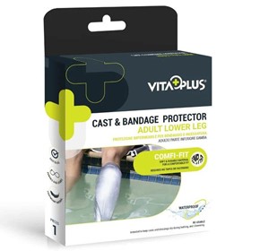Cast Protector Comfi-Fit Adult Full or Lower Leg | VitaPlus  Cast Protector Comfi-Fit Adult Full or Lower Leg | VitaPlus