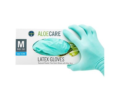 Ongard - Aloecare Latex Gloves