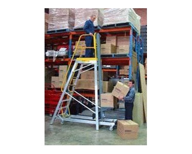 Stockmaster - Order Picking Ladders - Lift Truk - Items Up to 60kg Can be Picked