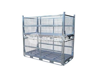 Contain It - Double Size Full Height Collapsible Mesh Cage