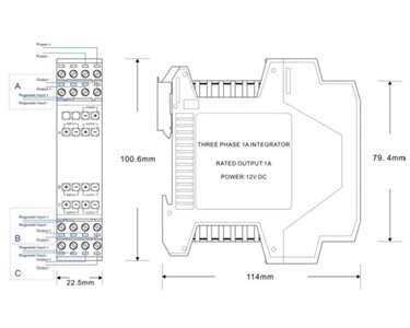 Autech - Rogowski Coil Integrator - 1A and 333mv | Current Sensors
