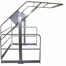 Double Acting Pallet Gate – Stainless Steel