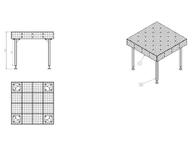 Apollo - Welding Tables - Flat Pack or Fabricated. Australian Made, Deliver AUS