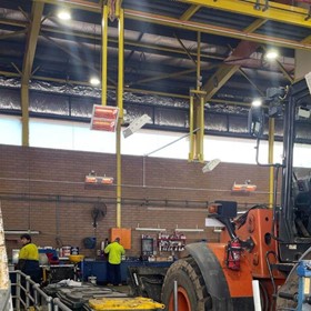 Case study: Warehouse Heating Solution for Port Adelaide Enfield City Depot