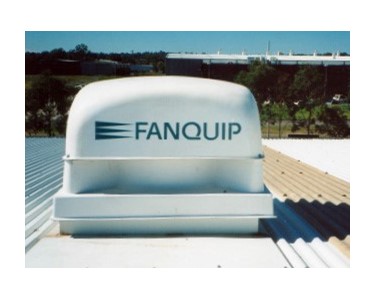 Fanquip | Curb Base Hooded Roof Mounted Fans
