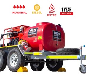 Hottie IV Pressure Cleaner Trailer