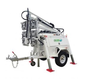 Diesel-powered Lighting Tower | GP6UrbanD (Hydraulic Legs)