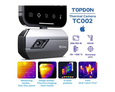 TC002 IR iPhone Thermal Imaging Camera for iOS