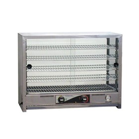 Pie Warmer Square Top with Glass Doors | 100 Pie RO-PA100