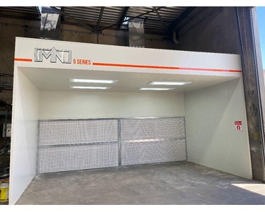 MN Spraybooths - Open Face Spray Booth Series 5