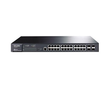 TP-Link -  Ethernet Switch | TL-SG3424P 24 Port Gigabit PoE Switch | D4216
