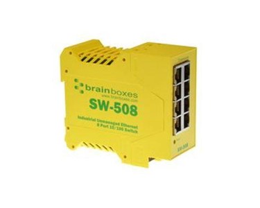 Brainboxes - Ethernet Switches | SW-508