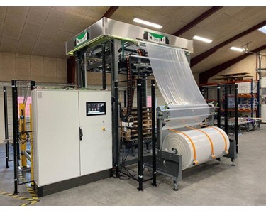 Perfect Automation - Stretch Hooding Machine | Hood Stretch Wrapper