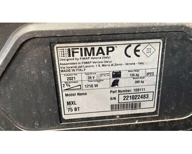 Conquest - Second-hand | Conquest HDS75 Walk Behind Floor Scrubber