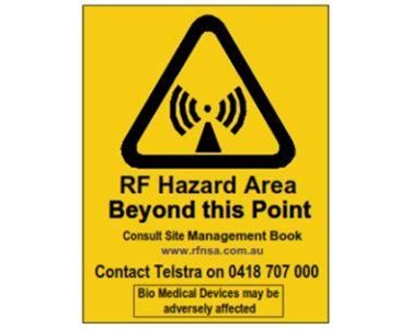 Telecommunication Safety Signs