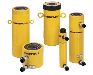 Long-stroke Enerpac RR cylinders offer proven speed and safety in high-cycle applications
