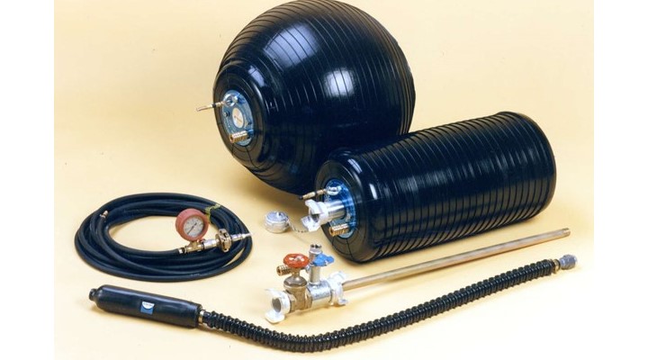 Pronal Vari-Plug stoppers, another member of the Pronal family, used for pipeline maintenance and repair