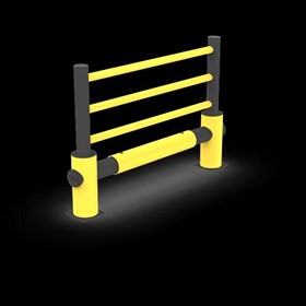 Forklift Barrier Stand Alone Bay | Echo 