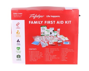 Trafalgar - Family First Aid Kit (126 Pcs)