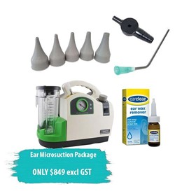 Ear Microsuction Package Includes Tongye MC600A Suction Unit