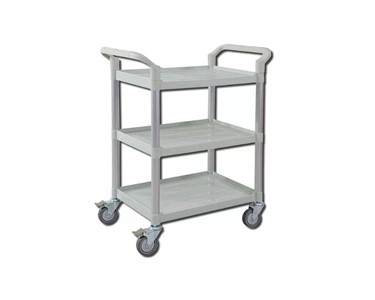 Cubic Health - Utility Trolley | 3 Shelves Grey