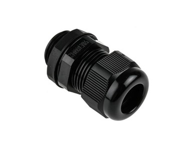 RS PRO - IP68 Black Nylon Cable Gland M20 10-14mm
