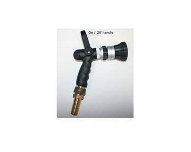 Composite Heavy Duty "Commander" Hose Nozzle with 25mm brass hose
