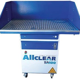 Allclear TA100 Mobile Down Draft Table Welding Fume Extraction