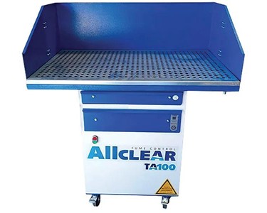 Weldclass - Allclear TA100 Mobile Down Draft Table Welding Fume Extraction