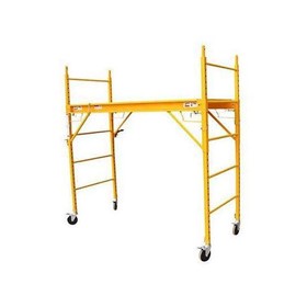 Safety Scaffolding Ladder - 450KG - Yellow