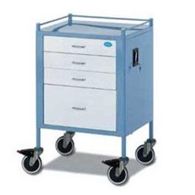 Anaesthesia Trolley | FD18-4065 (Stainless Steel) 4 Drawer