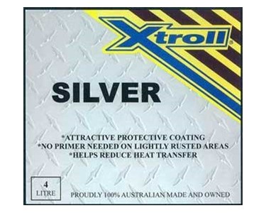 Xtroll - Silver reflective treatment & rust prevention paint