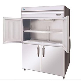 Split Doors Pilar Less Upright Freezer | HFE-147B-AHD-ML