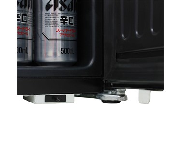 Schmick - Retro Mini 70 Litre Bar Fridge With Bottle Opener | HUS-BC70B-RET