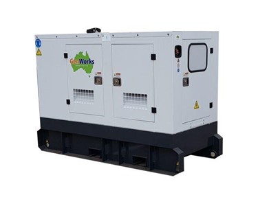 Genworks - Isuzu Powered 30kVA Diesel Generator 415/240V | GWA33CY-IS