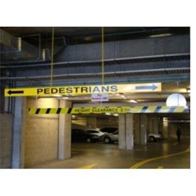 Safety Sign Bars - Height Clearance