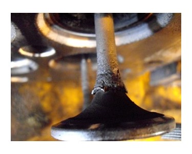 Exhust valve after FTC Decarbonizer treatment