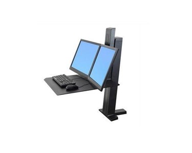 Ergotron - Office Workstation | Workfit-SR,  Standing Desk Workstation