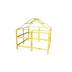 Foldaway Pit Guard With Tent Frame