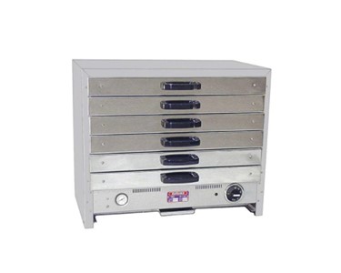 Roband - Pie Warmer with Drawers | 80 Pies RO-80DT