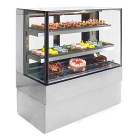 Freestanding Refrigerated Square Food Display AXR.FDFSSQ.09