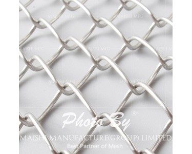 Stainless Steel Chain Link Fence Fabric