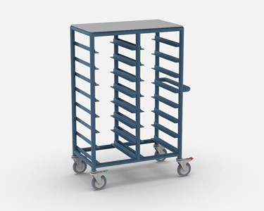 Polymedic - Meal Delivery Trolley | Double Bay 14 x Tray 